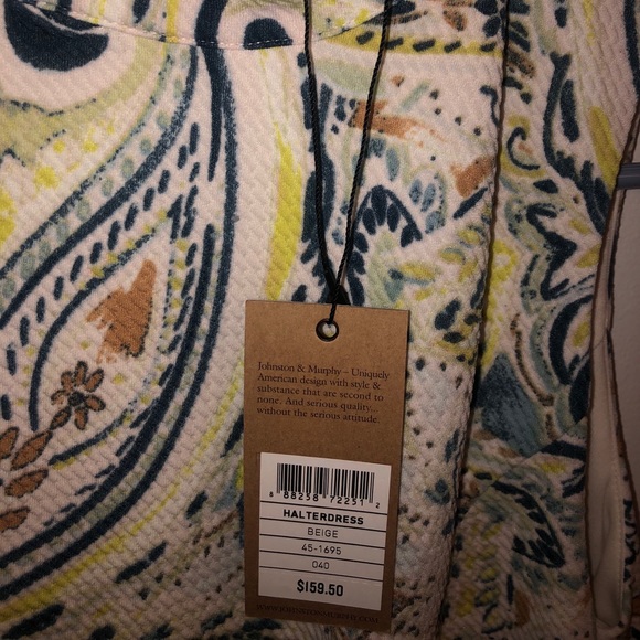 Johnston and Murphy Beige Halter dress - Picture 5 of 5